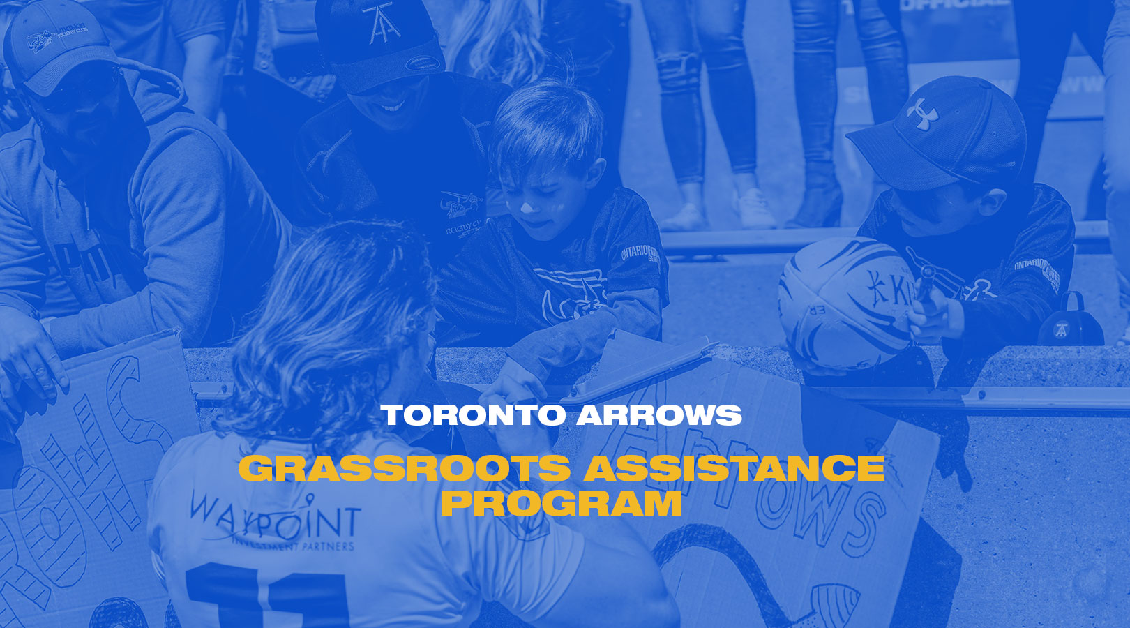Toronto Arrows Support Clubs & Schools Through Grassroots Assistance Program